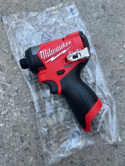 Milwaukee M12 FUEL 12V Lithium-Ion Brushless Cordless 1/4 in. Hex Impact Driver Drill (Tool-Only)  $75 New