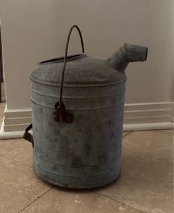 Antique galvanized metal watering can!!!