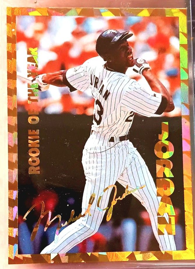 1993^94 MICHAEL JORDAN ROOKIE CARD