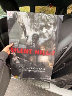 Silent Hill 2 Japanese Promotional Poster Board