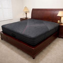 King Size Beautyrest Black C-Class Mattress, 12” Extra Firm Profile for Enhanced Support and Durability, Factory-Sealed in Plastic, Same-Day Delivery 