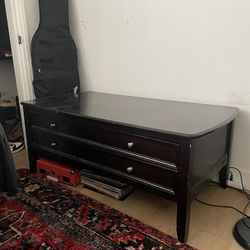 Dark Wood TV stand / Dresser 