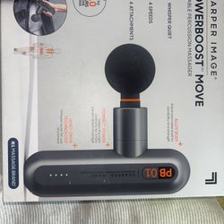  Sharper Image Powerboost Move Portable Percussion Massager