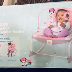 New Disney Minnie Mouse Enfant To Toddler Rocker 