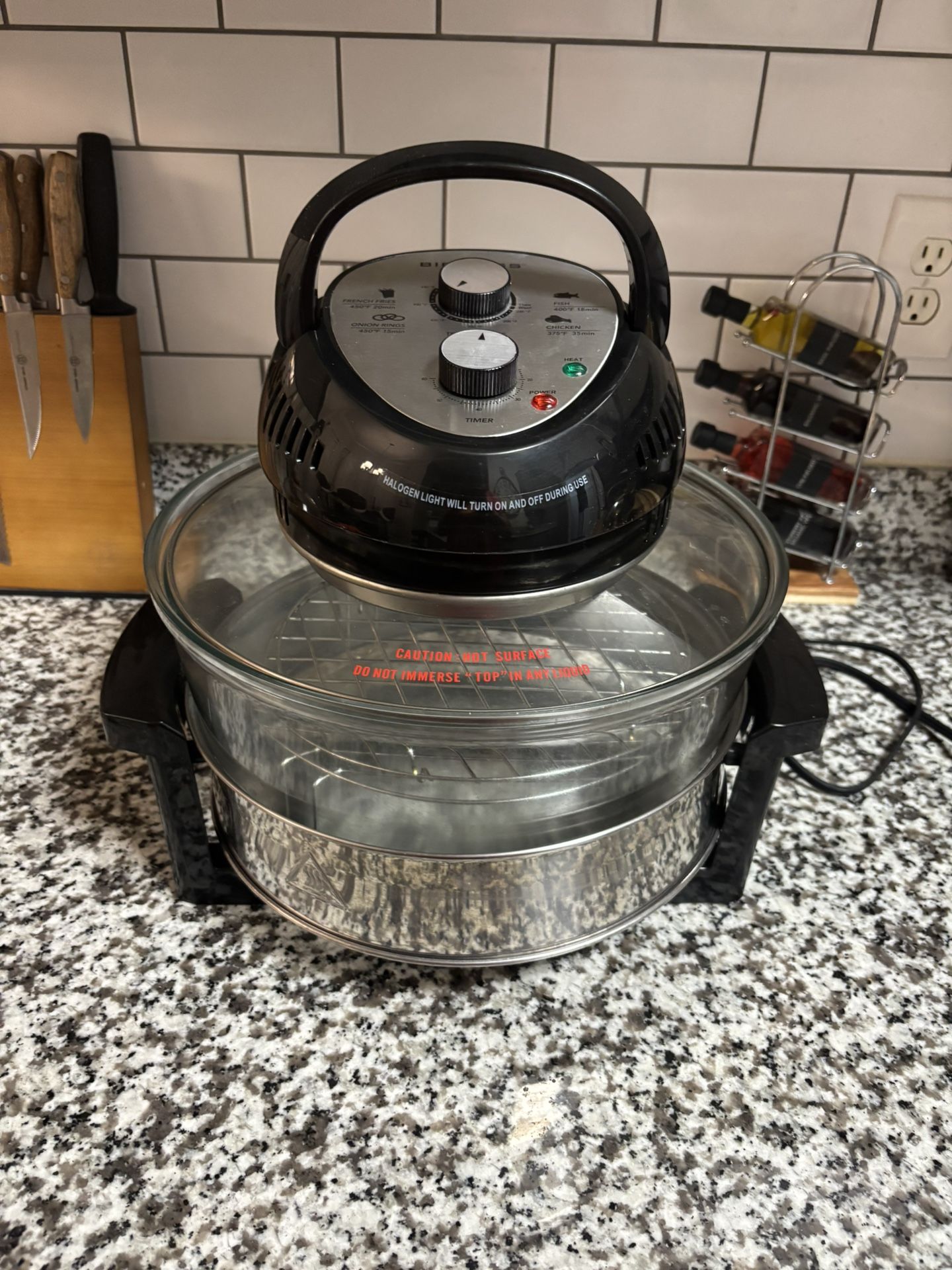 Large Air Fryer With Racks Easy To Clean