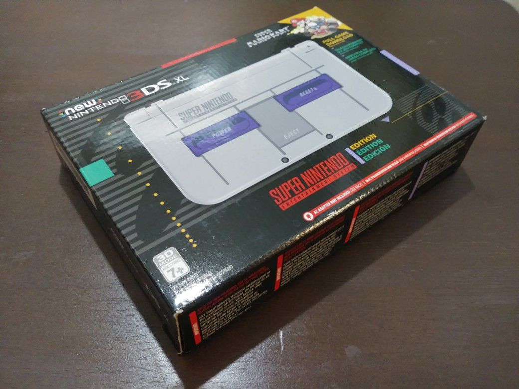 Nintendo 3DS XL Super Nintendo Edition