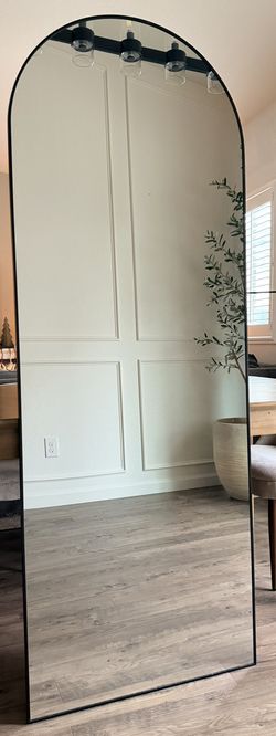 NEW Modern Arch Mirror 72”x31” *Firm Price