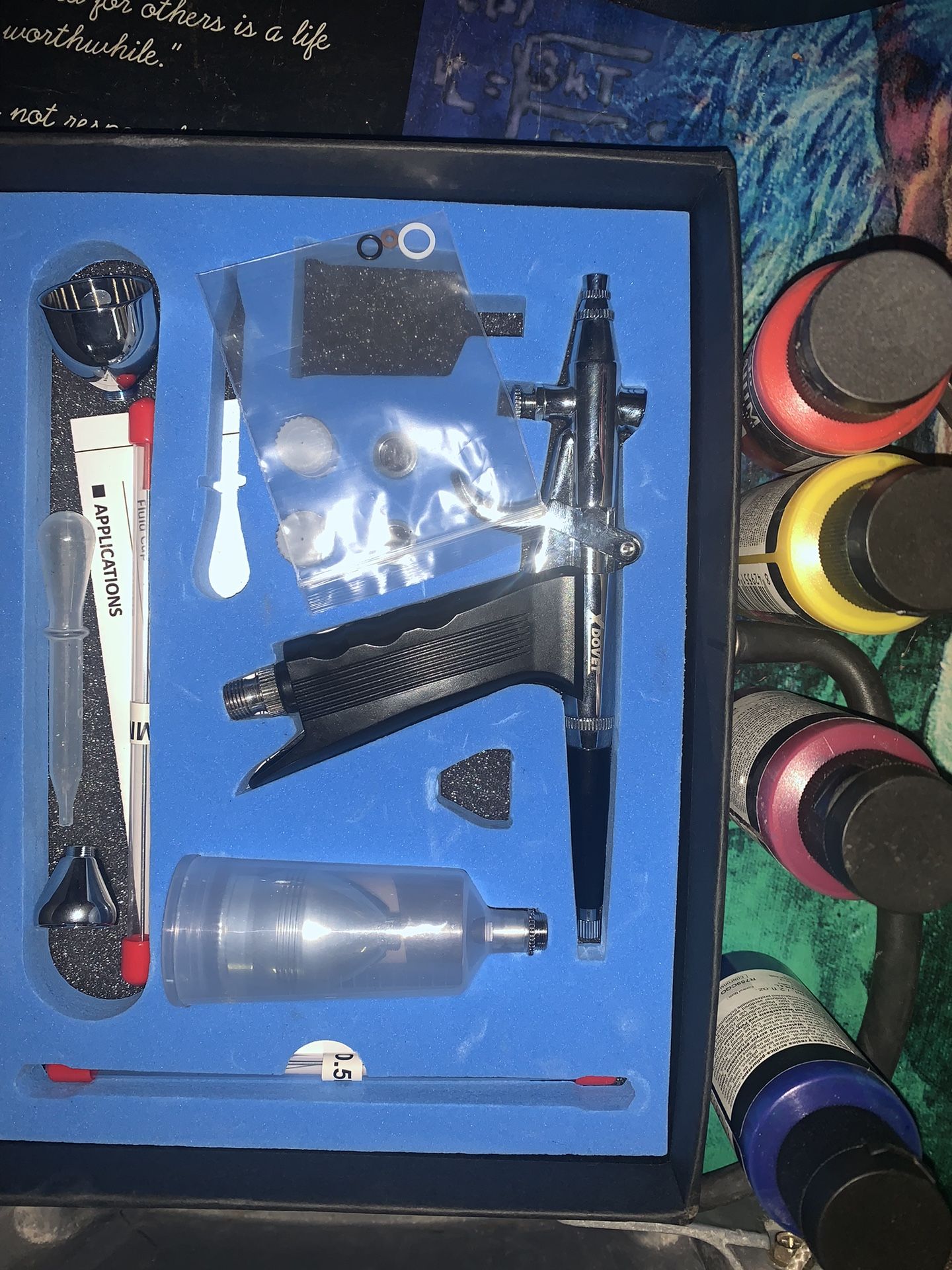 Air Brush Kit Paint Included