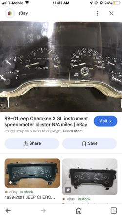 Jeep Cherokee Clusters 2