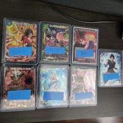 Dragonball super cards