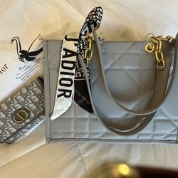 Designer Bag And Matching Wallet 