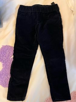 H&M toddler girl Velvet pants