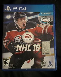 NHL 18 PS4