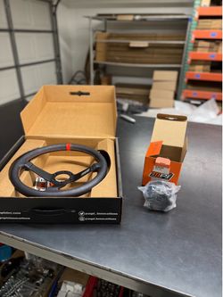 MPI Steering wheel and spacer