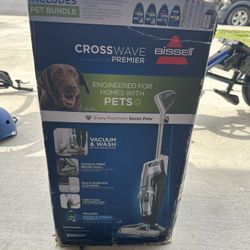 Bissell Crosswave Premier.  Designed For Homes With Pets 