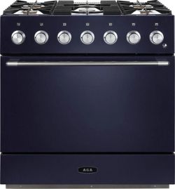 Brand New AGA blue 36” range stove