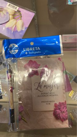 Libreta y Bolígrafo