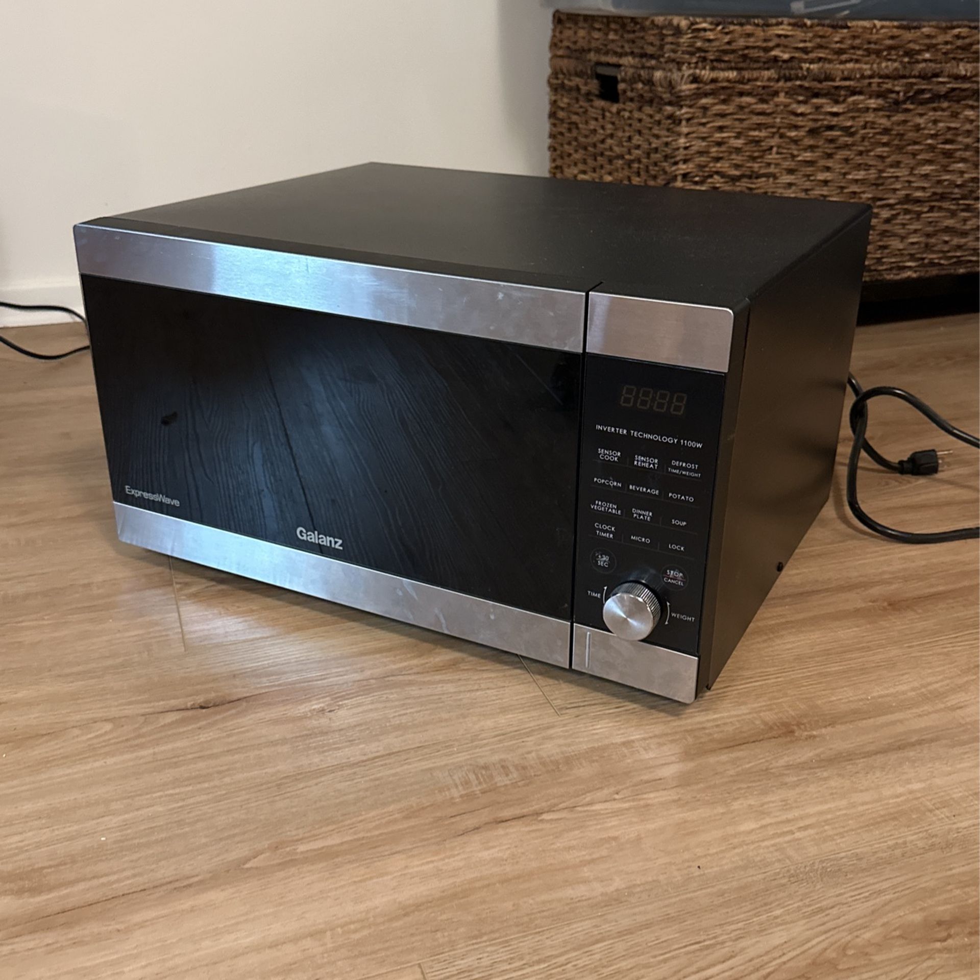 Stainless Steel Microwave (Nice!)