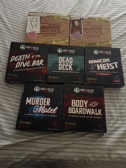 Murder Mystery Games (Pack of 7)