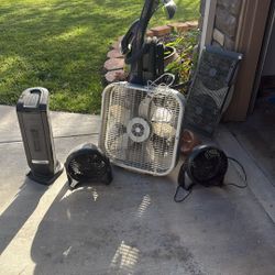 Window Fan, Portable Heater, Box Fan , Small Fan 