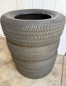 (4) Bridgestone Alenza Tires 255/65/18