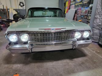1958 To 1976 CHEVY IMPALA/ CAPRICE GLASS OEM STYLE LED HEADLIGHTS