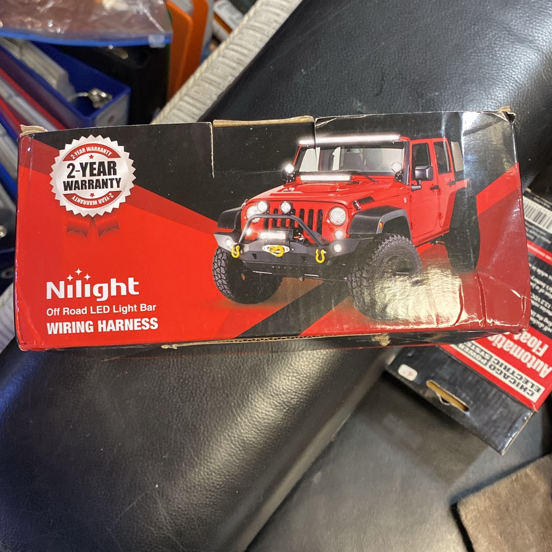 Two Pack Double Wiring Harnesses For Auto Lights