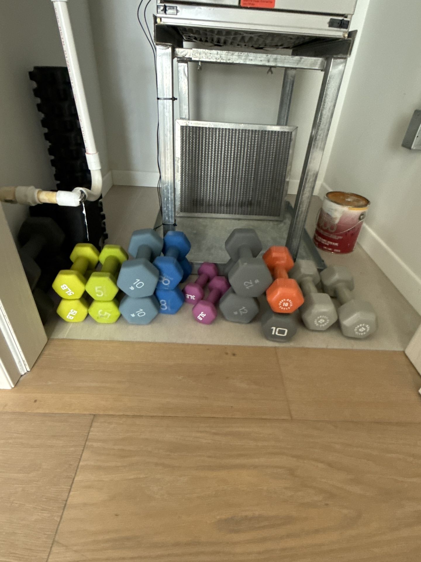 Big Set Of Dumbbells - 76lb Total
