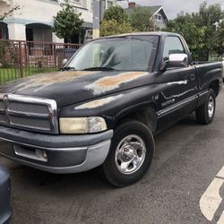 1995 Dodge Ram 1500 Shortbed Obs 15x8.5 Prime 15x10 American Racing Cragar Wheels 5x5.5 