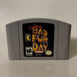 Conkers Bad Fur Day N64