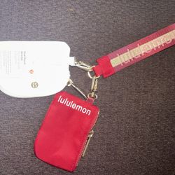 Lululemon Keychain & Wallet Set