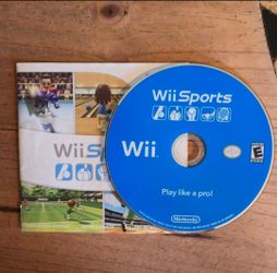 Wii Sports. Game and Manual. Check Out My Other Listings For More Wii Games