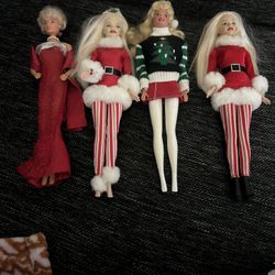 Holiday Barbies