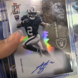 Topps Signature Class Ashton Jeanty On Card