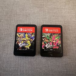 splatoon 2 & 3