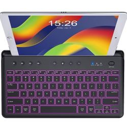 Teclado Multidispositivo Bluetooth Inalámbrico Recargable