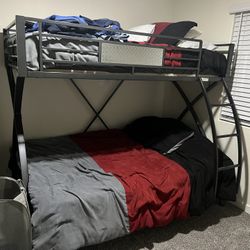 Twin and full size bunkbed