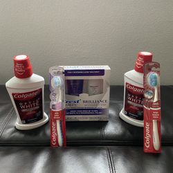 New Teeth Whitening Kit And Mouthwashes. 