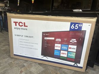 HUGE TV SHIPMENT IN!!! 65" TCL 4K LED HDR SMART 65S41R