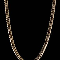 14k solid gold chain