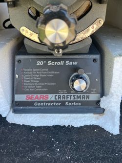 Craftsman scroll saw new in box