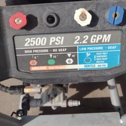 Power Washer. Gasoline 