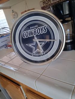 Dallas Cowboys NFL Wall/Tabletop Clock