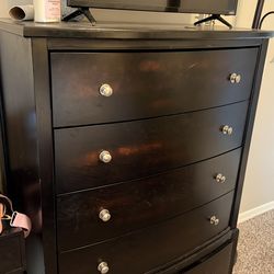 Black dresser