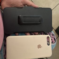 iphone 7 plus otter box & apple case 