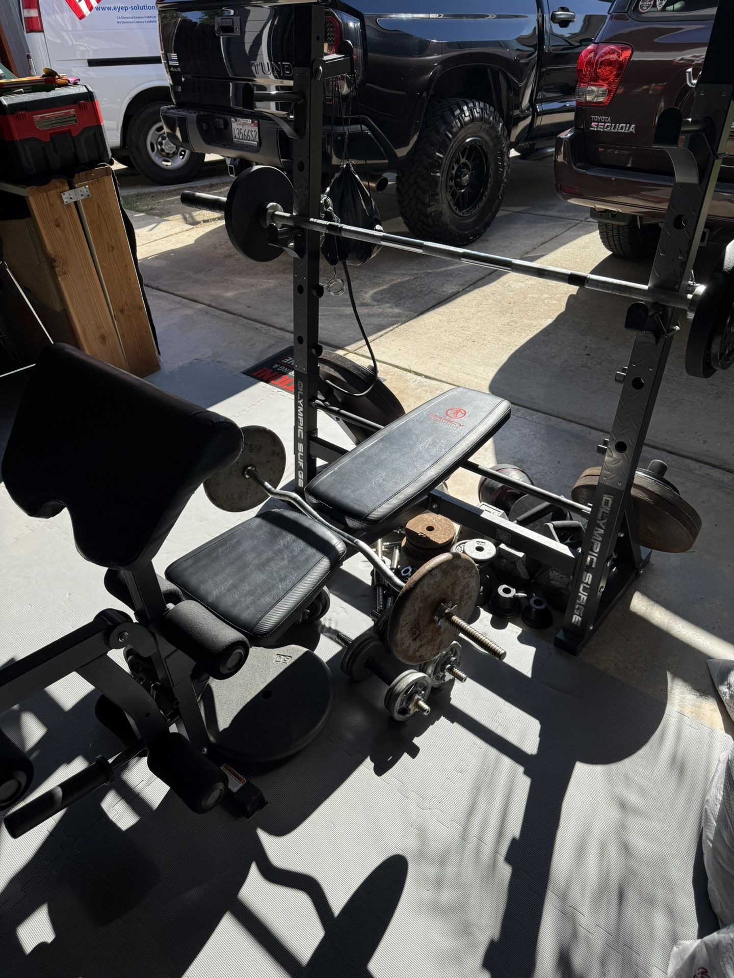 Marcy Olympic Workout Bench