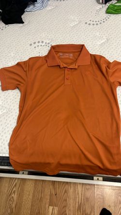 Orange Ariat tek polo