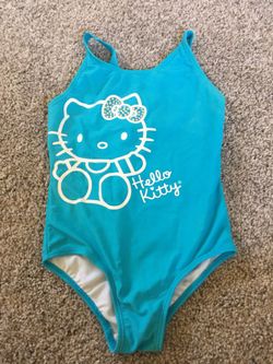 Hello kitty swimsuit.