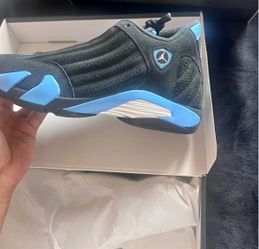 Air Jordan 14 blue (og box