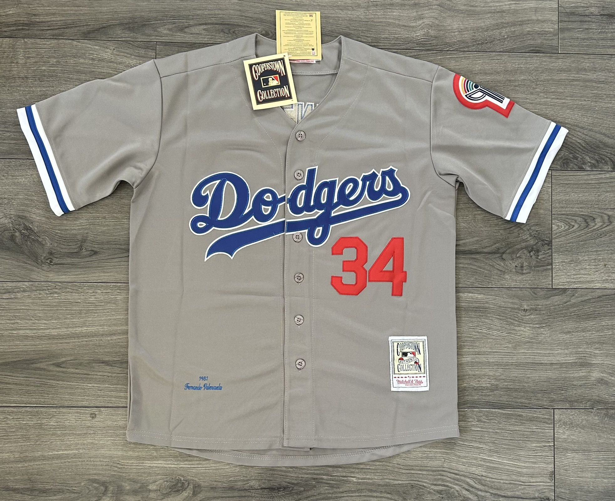 Los Angeles Dodgers Valenzuela Jersey